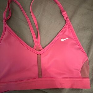Nike Women's Vibrant Pink Sports Bra